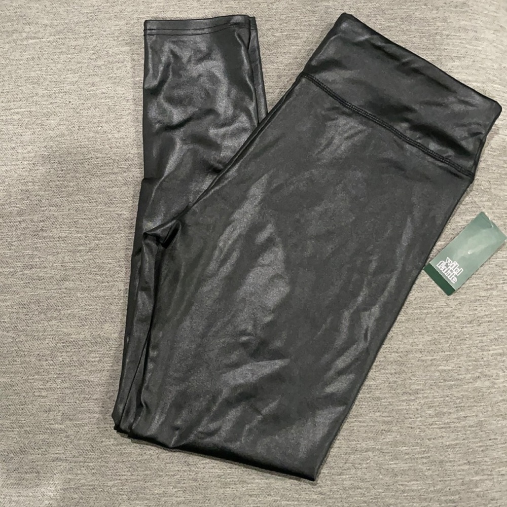 Wild Fable faux leather leggings